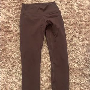 LAKI active maroon leggings